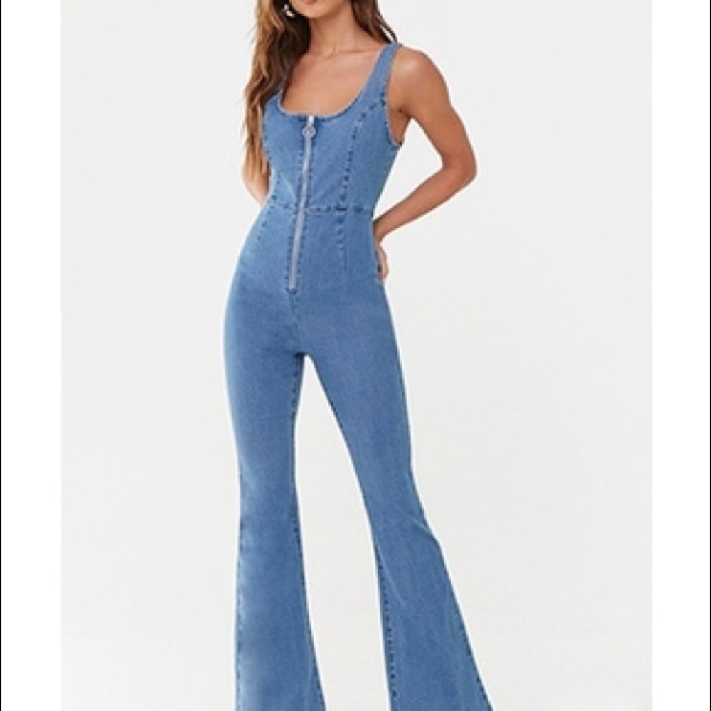 Forever 21 Denim Jumpsuit (New w/tags)